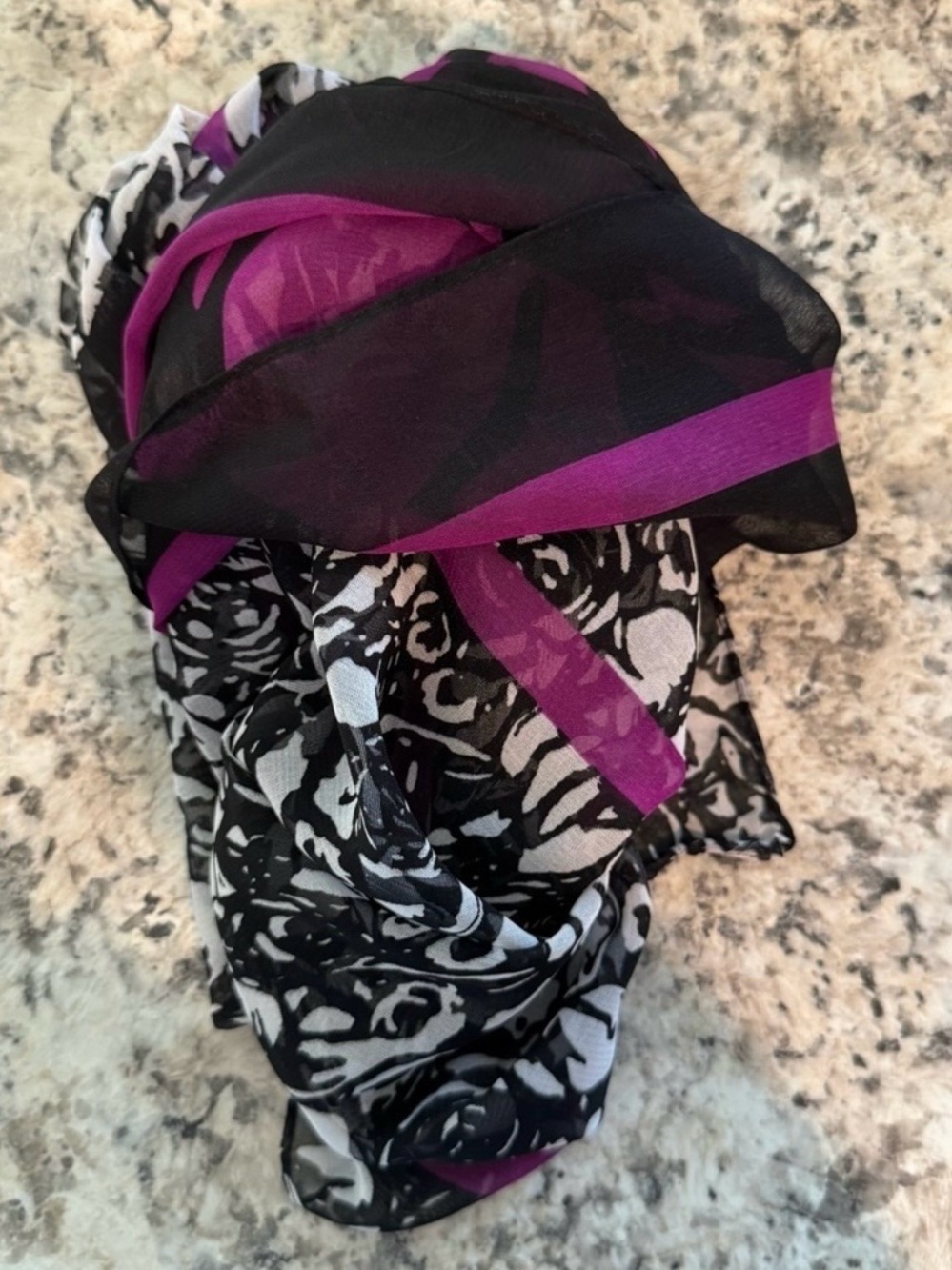 CHIFFON SCARF